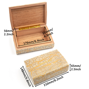 Bộ Dụng Cụ Humidor Logo Theo Yêu Cầu Bán Sỉ Từ Nhà Máy Hộp Đựng Xì Gà Bằng Nhựa Cứng Kèm Dao Cắt Và Bật Lửa Màu Logo Tùy Chỉnh - Product Image 6