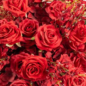 2026 New 60cm Spring Welcoming <b>Flower</b> Red <b>Flower</b> Ball Wedding Stage Decoration <b>Flower</b> Window <b>Display</b> Simulation Artificial Plant - Product Image 4