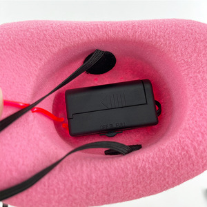 Mini Sombrero de Vaquero LED de Neón para Mascotas, Perros y Gatos, con Cable de Luz, para Año Nuevo, Cumpleaños, Fiestas, Discotecas, con 6 Colores Intermitentes - Product Image 4
