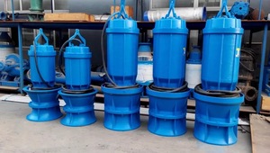 Pompe axiale submersible QZ, grande pompe verticale pour drainage mixte des eaux usées, pompe d'irrigation agricole QZB - Product Image 4