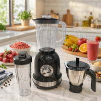 Fruit Sapcentrifuge Blender Mixer Grinder Voedselverwerker Hakselaar Plastic Behuizing 800ml 800W Zelfreinigende Smoothies Maker