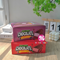 Coklat personnalisé chinois en gros Halal enfants Snack barre de bonbons en coton saveur de fraise douce guimauve enrobée de chocolat croustillant