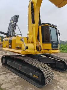 Excavadoras originales Komatsu PC200 usadas en Japón | Excavadora hidráulica de 20 toneladas de tamaño mediano para proyectos de construcción - Product Image 4