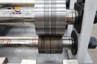 Haute qualité Double tête volet roulant lamelles de porte faisant la Machine enrouler le profil de porte volet roulant rouleau de porte formant la Machine