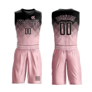 Uniforme de Baloncesto de Color Sólido en Venta en Línea, Último Diseño, Nuevo Estilo, Uniforme de Baloncesto de Primera Calidad - Product Image 2