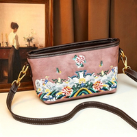 Sac à main vintage 3D gaufré pour femme, sac bandoulière rétro avec visage de dame, sac messager, pochette de téléphone de créateur