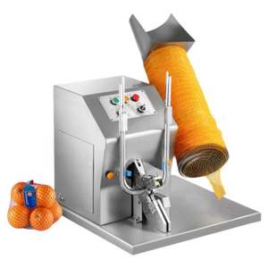 Máquina Eléctrica Automática <span class=keywords><strong>para</strong></span> Empacar y Sellar Bolsas de Plástico con <span class=keywords><strong>Red</strong></span> <span class=keywords><strong>para</strong></span> Ajo, <span class=keywords><strong>Cebolla</strong></span>, Jengibre, Patata y Varias Frutas y Verduras - Product Image 2