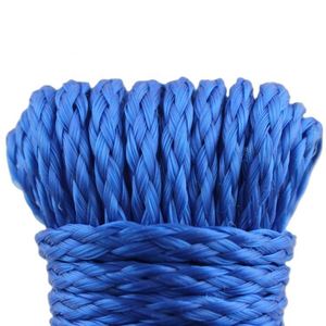 Corde tressée creuse en PP, fil de fixation multifonction, corde de ski en PE, ligne de traîne pour bateau à moteur, corde de surf, corde de remorquage pour wakeboard et luge - Product Image 1