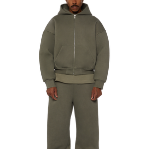 Venta al por mayor en blanco completo Zip Hoodies Hip Hop para hombres pulóver de alta calidad para hombres de gran tamaño de lana edición <span class=keywords><strong>original</strong></span> Zip up Hoodie - Product Image 6