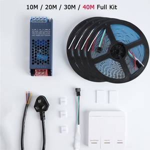 Bộ 10M 20M 30M 40M Đèn Đuổi Theo Nước Chạy Bộ Đèn Dây LED 2835 Để Trang Trí Nhà Cửa - Product Image 2