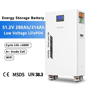 15kWh 16kWh batteria di accumulo di energia solare residenziale 51.2V 280Ah 314Ah Lifepo4 batteria al litio con rulli 6000 cicli - Product Image 2