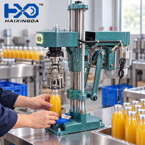 Machine de capsulage verticale ROPP pour bouteilles, machine de capsulage de bouchons filetés en aluminium pour bouteilles de vin, capsuleuse de bouchons métalliques inviolables - Product Image 5
