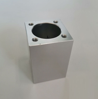 Boîtier métallique en aluminium série 6000 CNC sur mesure OEM pour projets électroniques, profilés d'aluminium extrudés de Shanghai