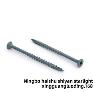 Hot Sale Green Outdoor Floor <strong>Screws</strong> Metric Measurement System Steel <strong>Material</strong>