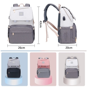 Nueva Mochila Pañalera Multifuncional Impermeable de Gran Capacidad para Mamá, Ideal para Viajes - Product Image 4