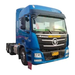 Second Hand Foton 6*4 Trailer Truck with 470 HP Tractor Truck for Sale