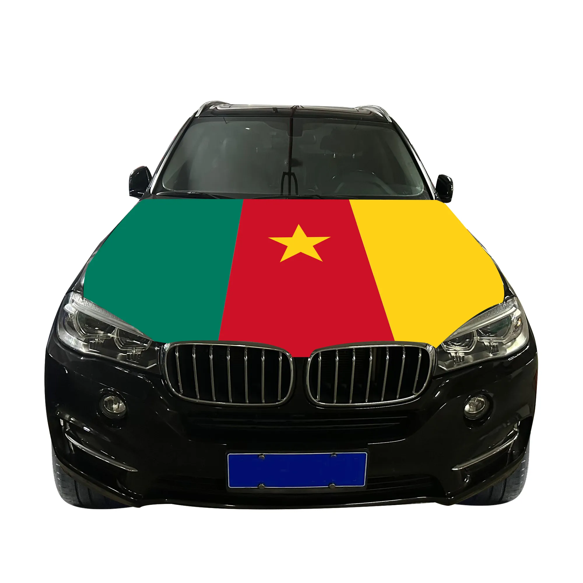Высококачественный Трикотажный чехол для капота автомобиля из полиэстера, флаг страны, автомобильный капот, флаг
