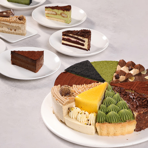 Gâteau au fromage surgelé à service rapide (Style B) 8 pouces 850g 10 tranches, crémeux, faible en gras, crème au miel, en boîte, pour café, boulangerie, supermarché - Product Image 1