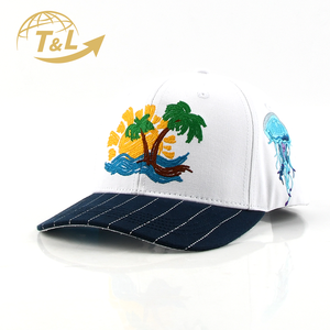 4UGEAR Custom 4U Baseball Hat Dad Caps Curved Brim Luxury 5 Panel Sport Baseball Hats with Custom Embroidery logo Gorras - Product Image 1