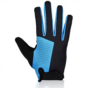 WEST <b>BIKING</b> Summer Cycling Breathable Half <b>Finger</b> Polyester Gloves Adult Unisex Anti-slip Shock-absorbing Hook & Loop Closure - Product Image 3