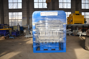 Tự động thủy lực vỉa hè gạch rỗng gạch khối Máy làm QT5-15 Interlock xi măng nguyên liệu PLC lõi - Product Image 5