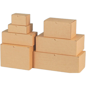 Boîtes d'emballage en carton ondulé résistantes à l'humidité, boîte en carton ondulé 3 <span class=keywords><strong>plis</strong></span> pour l'emballage du thé, du café et des aliments secs - Product Image 2