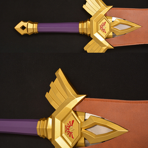 Espada de juguete de buena calidad <span class=keywords><strong>the</strong></span> Legend Zelda <span class=keywords><strong>Breath</strong></span> <span class=keywords><strong>of</strong></span> <span class=keywords><strong>the</strong></span> <span class=keywords><strong>Wild</strong></span> Link Master Sword 121cm 3,75 kg Obra de arte realista - Product Image 5