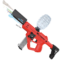 KK Nouveau pistolet à eau coloré 3-en-1, lanceur de bombes de gel pour garçons, jouet électronique, jeux de tir en équipe en plein air