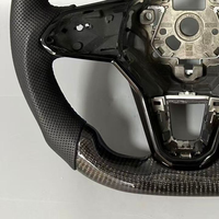 Volant personnalisé en fibre de carbone de style racing pour Volkswagen Golf 8 GTI R Line MK8 Scirocco GTS R, amélioration de l'intérieur de la voiture