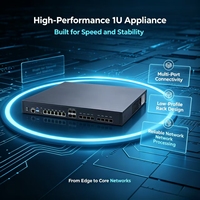Passerelle de sécurité réseau 1U en rack 14900 D5 UTM VPN Gateway IDS IPS Appliance 14900 Gen4 6*2.5G LAN 4*XL710 10G SFP+
