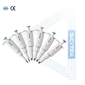 SCITEK - Micropipeta de un Solo Canal de Volumen Fijo de 5μL-300μL para Uso en Laboratorio - Product Image 1