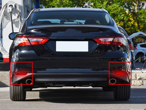 Reflector <span class=keywords><strong>de</strong></span> parachoques trasero LED para coche, lámpara <span class=keywords><strong>de</strong></span> luz para Toyota Camry 2018 2019 2020 2021 2022 2023 2024 W/luces <span class=keywords><strong>de</strong></span> freno traseras - Product Image 6