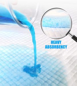 Wholesale Disposable Super Absorbent Blue/Green <b>Bed</b> Mattress Pee <b>Pads</b> Waterproof Nursing Incontinence Under <b>Pads</b> for Adults - Product Image 2