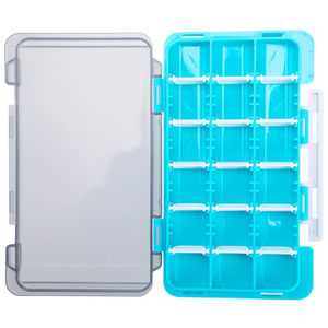 Accessoires de pêche à la mouche noir bleu <span class=keywords><strong>Orange</strong></span> vente en gros de boîte de matériel de pêche à la carpe solide en plastique avec leurres - Product Image 3