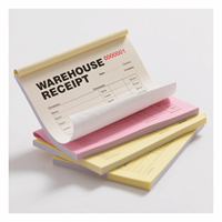Bloc-notes personnalisé pour restaurants, bloc-notes de commande de restaurant sans carbone, couverture rigide, reliure à cheval, numérique pour la facturation des serveurs
