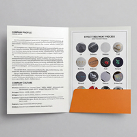 Carpeta de Presentación Personalizada al por Mayor de Fábrica, Tamaño A4, con Opciones de Laminación, Grabado en Relieve y Grabado en Bajo Relieve, Impresión Offset