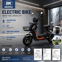 Zertifiziertes 72V 500W Elektromotorrad mit Scheinwerfer, 50 km/h Höchstgeschwindigkeit, Langlebiges, Effizientes Elektrofahrzeug für Stadt- und Autobahnfahrten