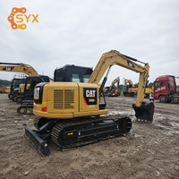 Точный гидравлический контроль, ковш 0,31 м, 8-тонный экскаватор CAT 308E б/у для сельского водного хозяйства