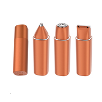 Vente en gros - Épilateur électrique portable 3 en 1 pour femmes - Format voyage - Sans douleur - Rechargeable - Câble USB C sans fil - Rasoir OEM