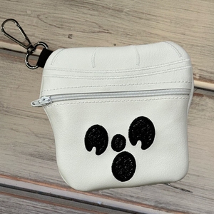 Graziose Mini Borse a Tema Halloween con Disegni di Zucca, Strega e Fantasma, Realizzate in Tessuto Resistente con Chiusura a Cerniera e Gancio con Clip - Product Image 5