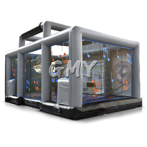 Offre Spéciale interactif gonflable Disco Dance House adulte Boom Box sautant château plein d'entrain pour la location de fête - Product Image 3