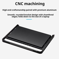 Écran portable 14 pouces pour ordinateur portable, extension à quatre moniteurs, un seul câble, écran triple pliable pour Win Mac Office