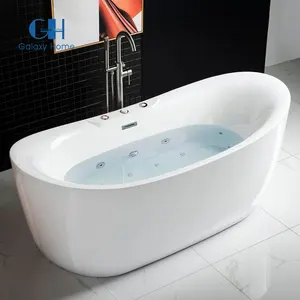 Factory Wholesale Customized Tubs Outdoor Modern Spa Acrylic Whirlpool Massage Corner Bathtub And Soaking Tub