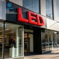 Lettres lumineuses LED pour logo mural extérieur/intérieur, signalétique d'entreprise, lettres 3D éclairées, panneau lumineux LED pour enseigne de magasin de tabac