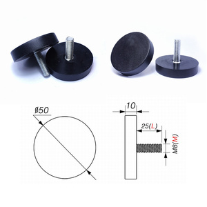 Tailles personnalisées, coussinets de niveau durables en acier inoxydable, base ronde, pied, vis, protecteur de sol pour chaise, table, <span class=keywords><strong>pieds</strong></span> de machine - Product Image 4