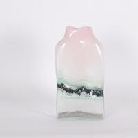 Centres de table de mariage nordique de luxe modernes pour la décoration de la maison, grands vases à fleurs en verre cristal