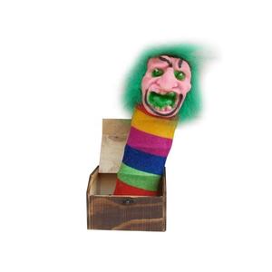 Surprise de noël Blague drôle Boîte <span class=keywords><strong>En</strong></span> Bois Rustique Blague Peur Jouet Boîte - Product Image 4