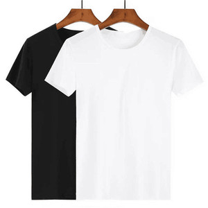 Camisetas Lisas Estampadas Personalizadas <span class=keywords><strong>de</strong></span> 160 g/m² para Hombre, 100 % Algodón, Ecológicas, Transpirables, Corte Regular, con Buen Servicio - Product Image 1