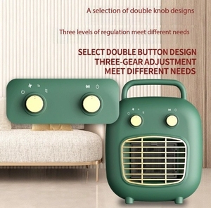 Nouveau ventilateur chauffant thermostatique PTC, petit radiateur électrique de bureau pour la maison, mini chauffage rapide silencieux au design cartoon - Product Image 3