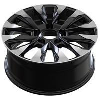 Les roues directes d'usine peuvent être personnalisées Roues de jante en aluminium à 5 trous de pas de 20 "150mm